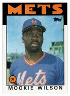 Mookie Wilson - New York Mets (MLB Baseball Card) 1986 Topps # 315 Mint