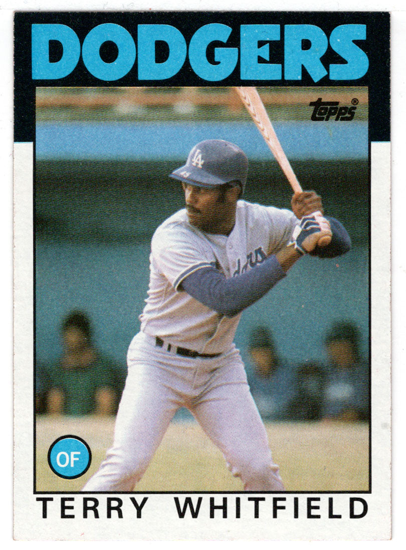 Terry Whitfield - Los Angeles Dodgers (MLB Baseball Card) 1986 Topps # 318 Mint
