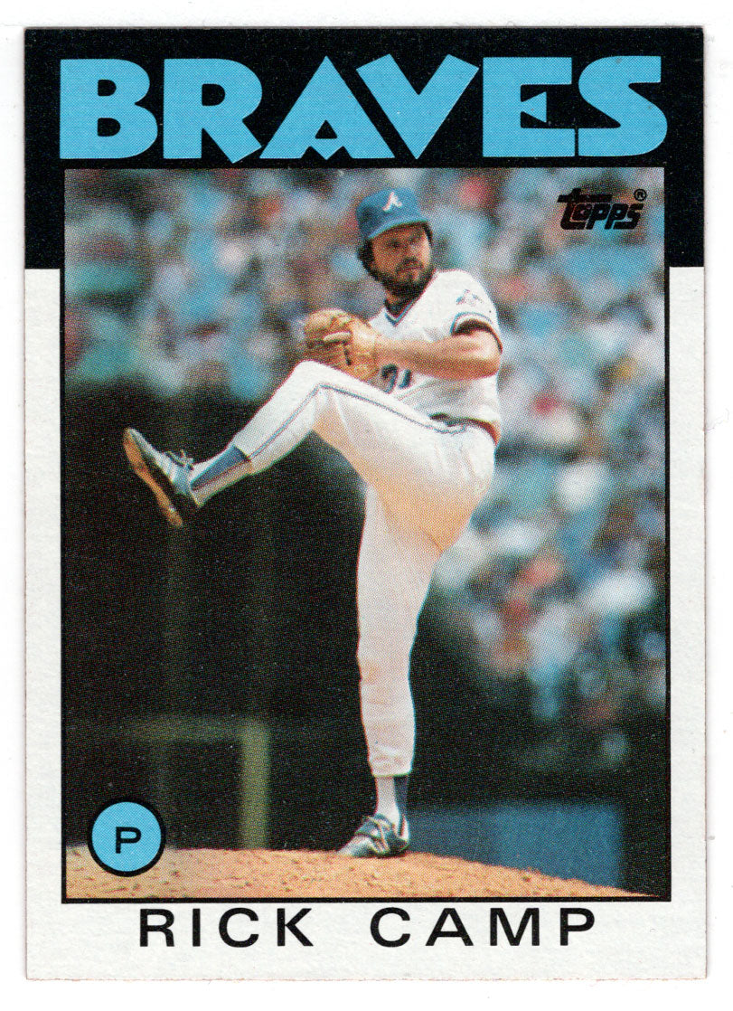 Rick Camp - Atlanta Braves (MLB Baseball Card) 1986 Topps # 319 Mint