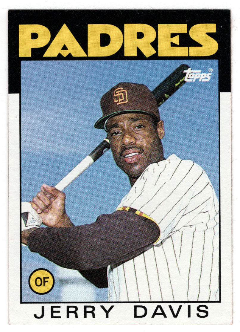 Jerry Davis - San Diego Padres (MLB Baseball Card) 1986 Topps # 323 Mint
