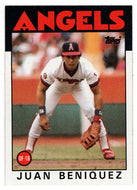 Juan Beniquez - California Angels (MLB Baseball Card) 1986 Topps # 325 Mint