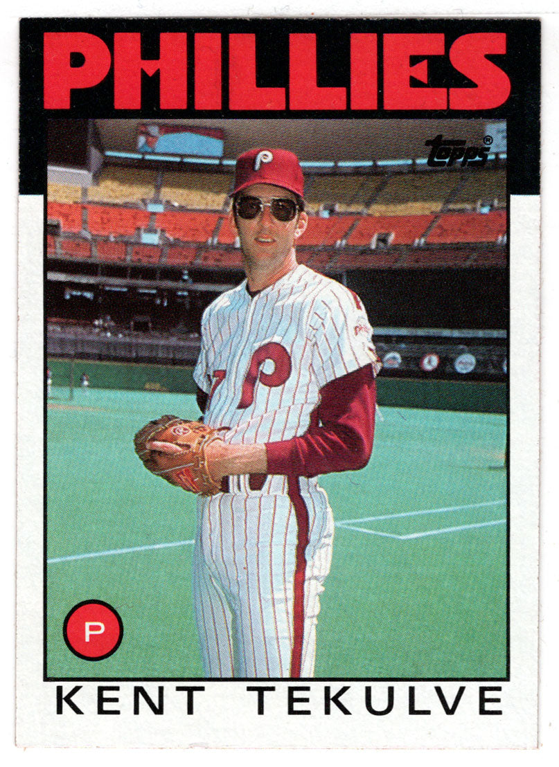 Kent Tekulve - Philadelphia Phillies (MLB Baseball Card) 1986 Topps # 326 Mint
