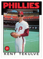 Kent Tekulve - Philadelphia Phillies (MLB Baseball Card) 1986 Topps # 326 Mint