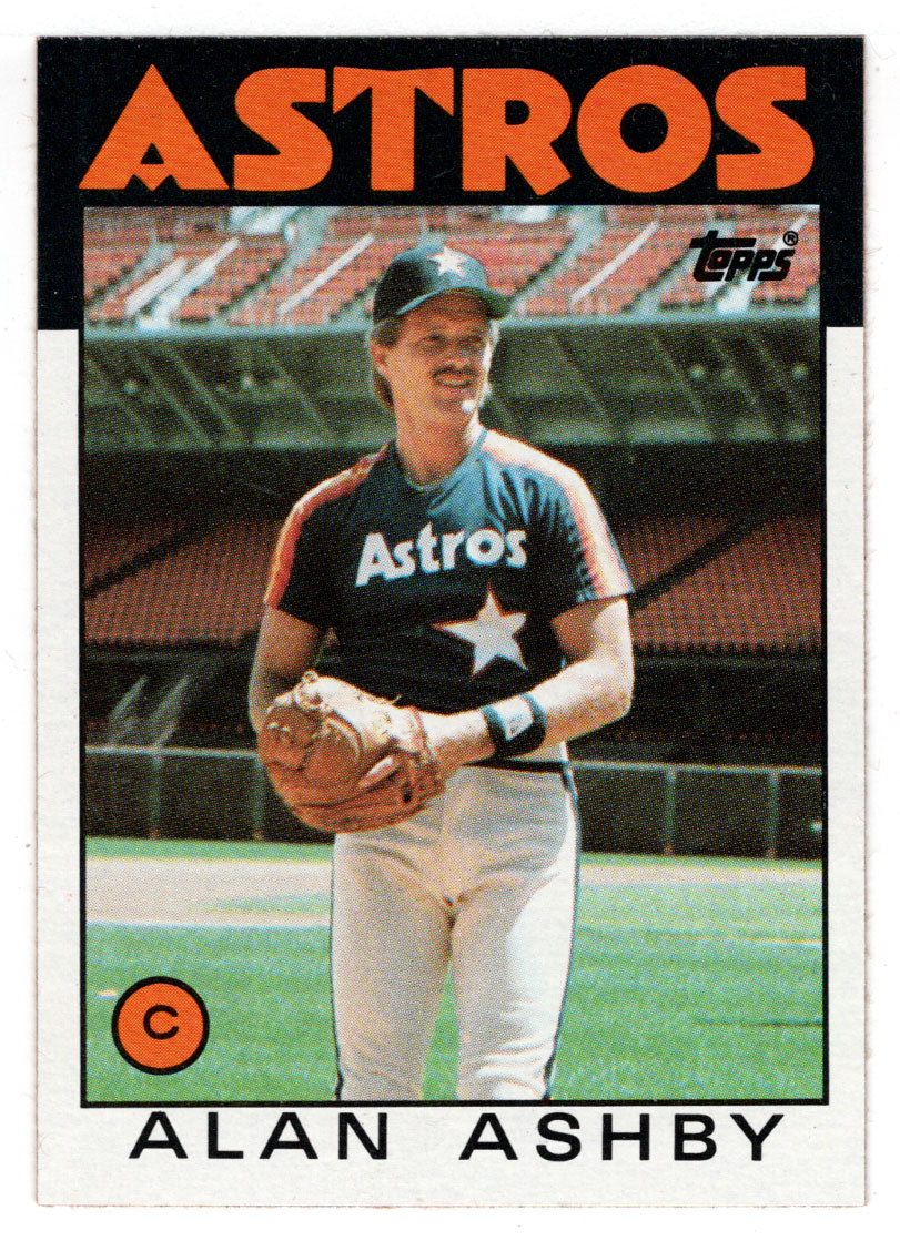 Alan Ashby - Houston Astros (MLB Baseball Card) 1986 Topps # 331 Mint