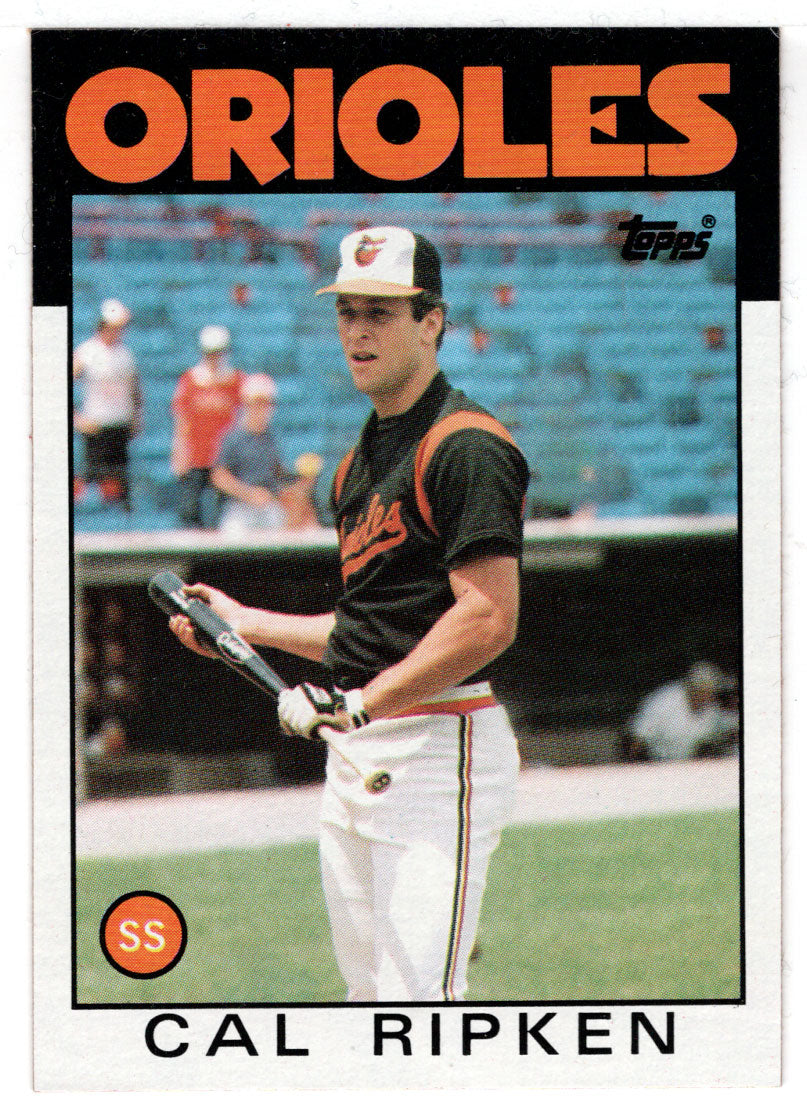 Cal Ripken - Baltimore Orioles (MLB Baseball Card) 1986 Topps # 340 Mint