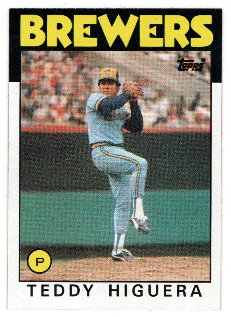 Teddy Higuera RC - Milwaukee Brewers (MLB Baseball Card) 1986 Topps # 347 Mint