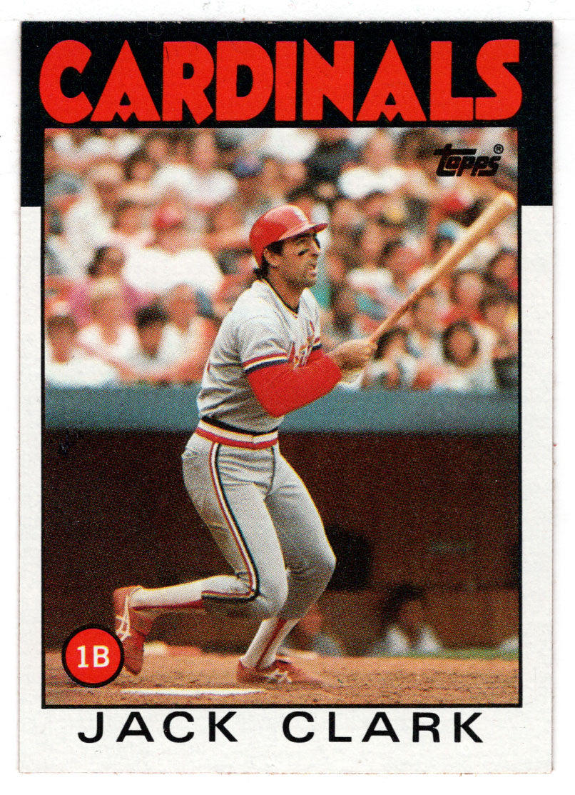 Jack Clark - St. Louis Cardinals (MLB Baseball Card) 1986 Topps # 350 Mint