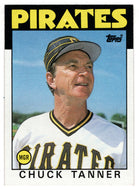 Chuck Tanner - Pittsburgh Pirates - Manager (MLB Baseball Card) 1986 Topps # 351 Mint