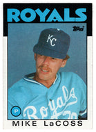 Mike LaCoss - Kansas City Royals (MLB Baseball Card) 1986 Topps # 359 Mint