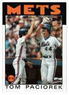 Tom Paciorek - New York Mets (MLB Baseball Card) 1986 Topps # 362 Mint