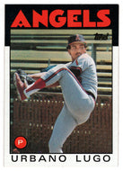 Urbano Lugo - California Angels (MLB Baseball Card) 1986 Topps # 373 Mint