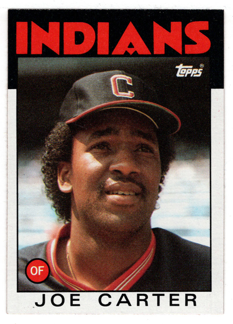 Joe Carter - Cleveland (MLB Baseball Card) 1986 Topps # 377 Mint