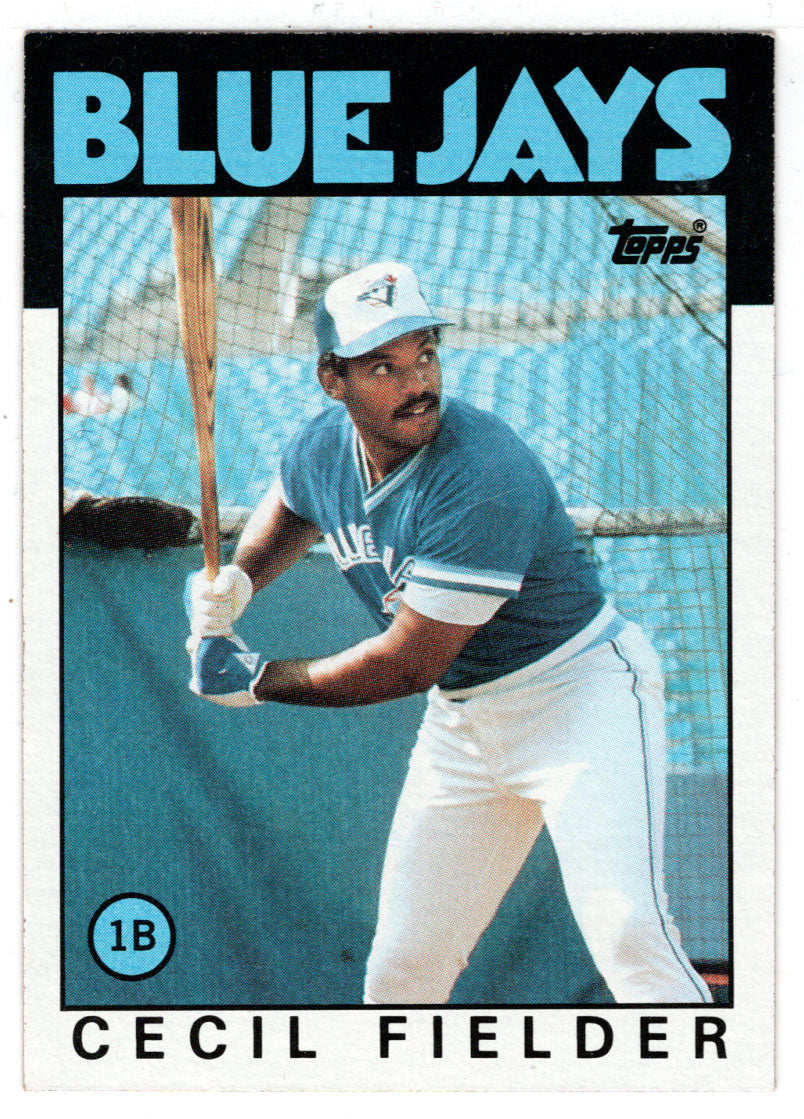 Cecil Fielder RC - Toronto Blue Jays (MLB Baseball Card) 1986 Topps # 386 Mint