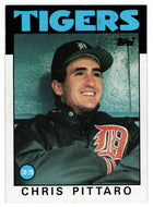Chris Pittaro RC - Detroit Tigers (MLB Baseball Card) 1986 Topps # 393 Mint