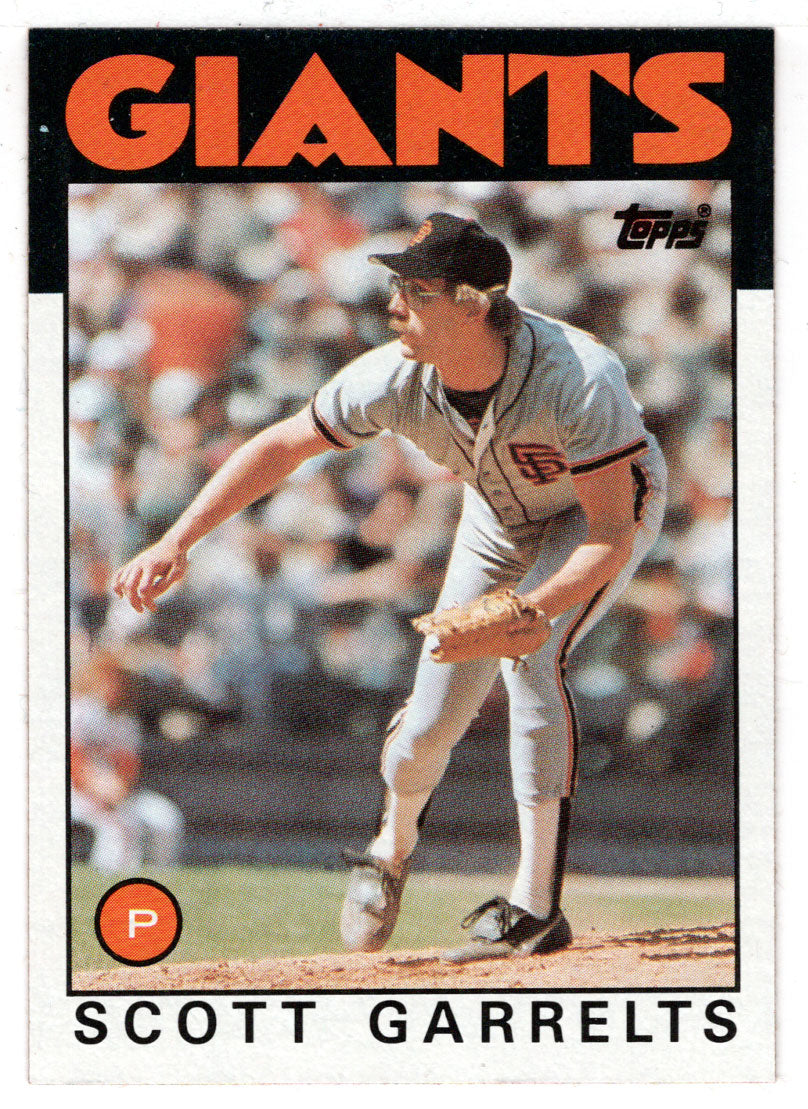 Scott Garrelts - San Francisco Giants (MLB Baseball Card) 1986 Topps # 395 Mint