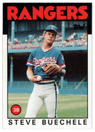Steve Buechele RC - Texas Rangers (MLB Baseball Card) 1986 Topps # 397 Mint
