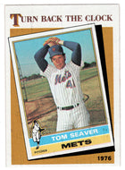 Tom Seaver - New York Mets - '76 Turn Back the Clock (MLB Baseball Card) 1986 Topps # 402 Mint