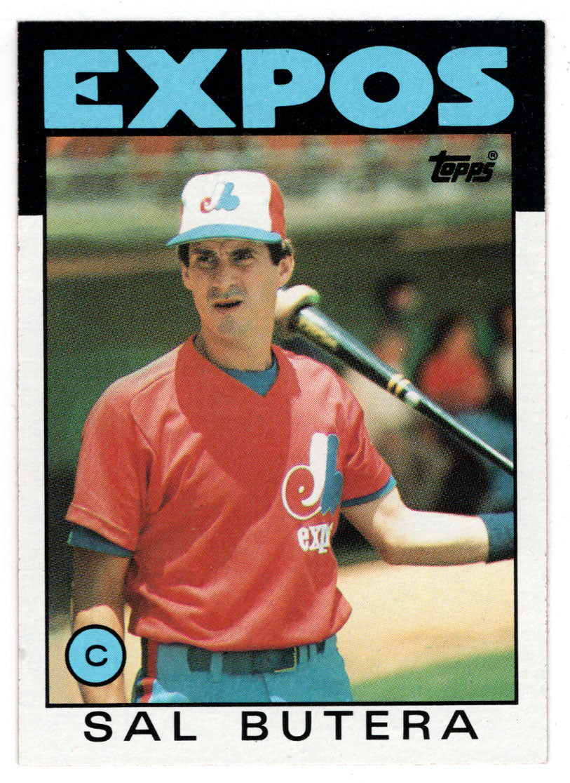 Sal Butera - Montreal Expos (MLB Baseball Card) 1986 Topps # 407 Mint