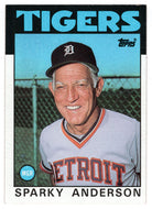 Sparky Anderson - Detroit Tigers - Manager (MLB Baseball Card) 1986 Topps # 411 Mint