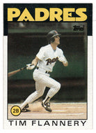 Tim Flannery - San Diego Padres (MLB Baseball Card) 1986 Topps # 413 Mint