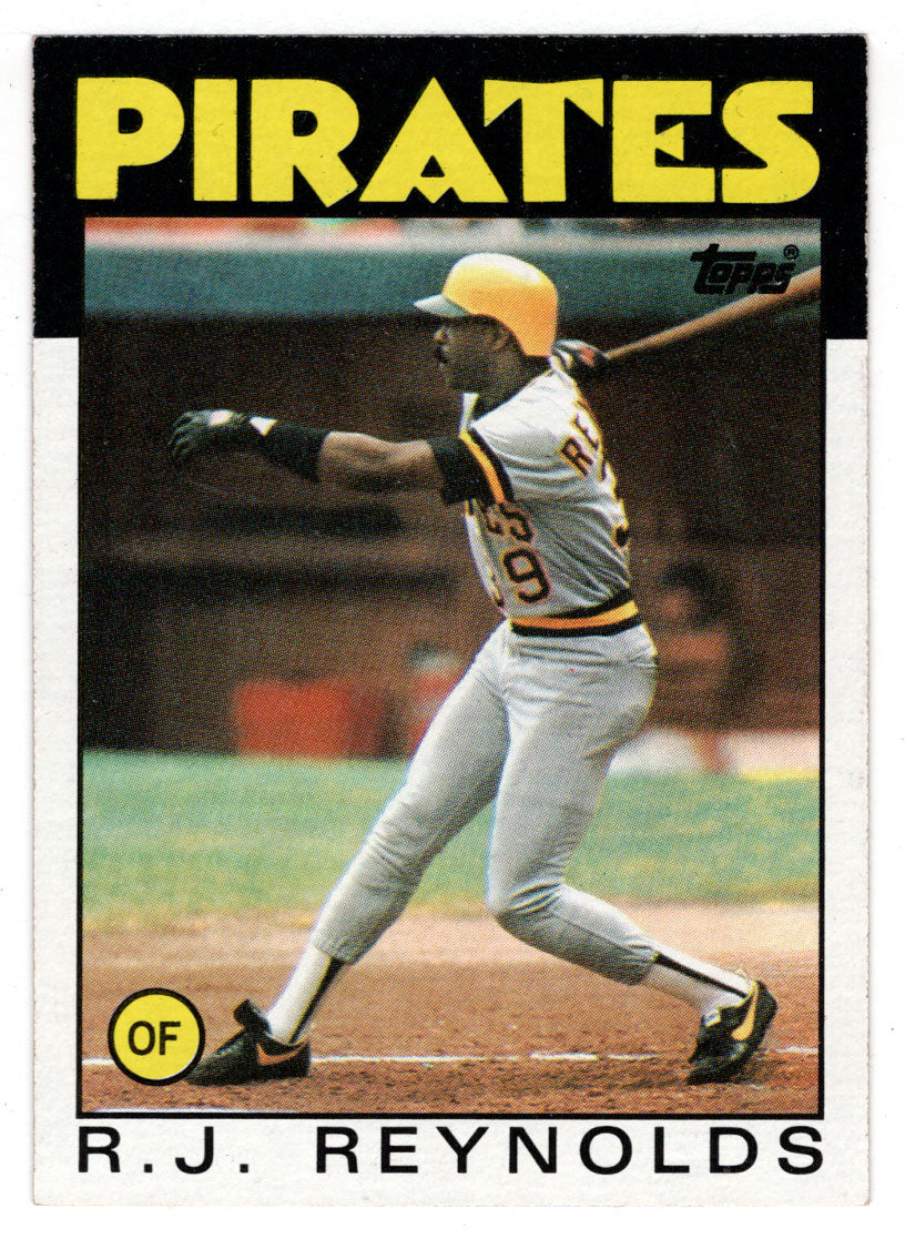 R.J. Reynolds - Pittsburgh Pirates (MLB Baseball Card) 1986 Topps # 417 Mint