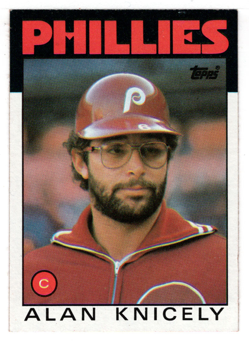 Alan Knicely - Philadelphia Phillies (MLB Baseball Card) 1986 Topps # 418 Mint