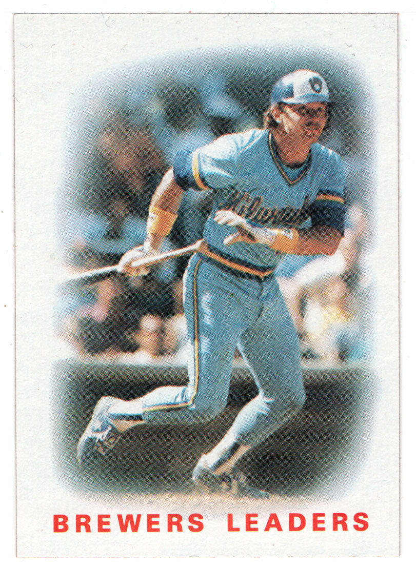 Charlie Moore - Milwaukee Brewers - Team Leaders (MLB Baseball Card) 1986 Topps # 426 Mint