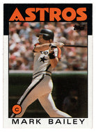 Mark Bailey - Houston Astros (MLB Baseball Card) 1986 Topps # 432 Mint