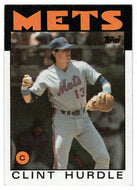 Clint Hurdle - New York Mets (MLB Baseball Card) 1986 Topps # 438 Mint
