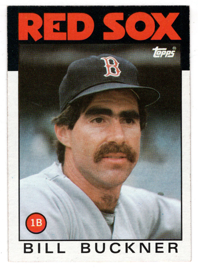 Bill Buckner - Boston Red Sox (MLB Baseball Card) 1986 Topps # 443 Mint