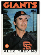 Alex Trevino - San Francisco Giants (MLB Baseball Card) 1986 Topps # 444 Mint