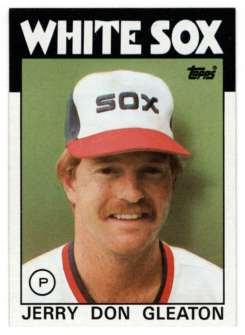 Jerry Don Gleaton - Chicago White Sox (MLB Baseball Card) 1986 Topps # 447 Mint