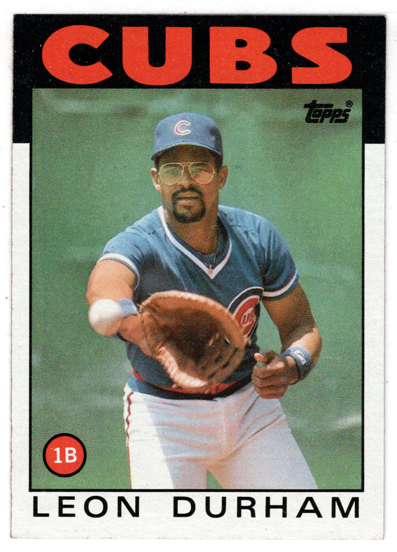 Leon Durham - Chicago Cubs (MLB Baseball Card) 1986 Topps # 460 Mint