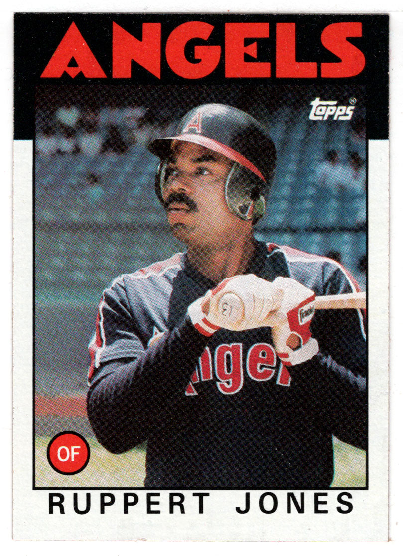 Ruppert Jones - California Angels (MLB Baseball Card) 1986 Topps # 464 Mint