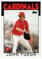 John Tudor - St. Louis Cardinals (MLB Baseball Card) 1986 Topps # 474 Mint