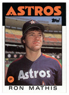 Ron Mathis RC - Houston Astros (MLB Baseball Card) 1986 Topps # 476 Mint