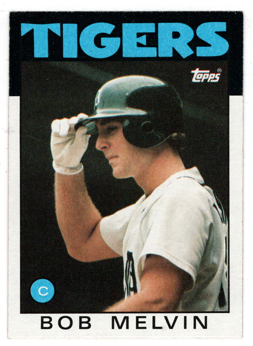 Bob Melvin RC - Detroit Tigers (MLB Baseball Card) 1986 Topps # 479 Mint