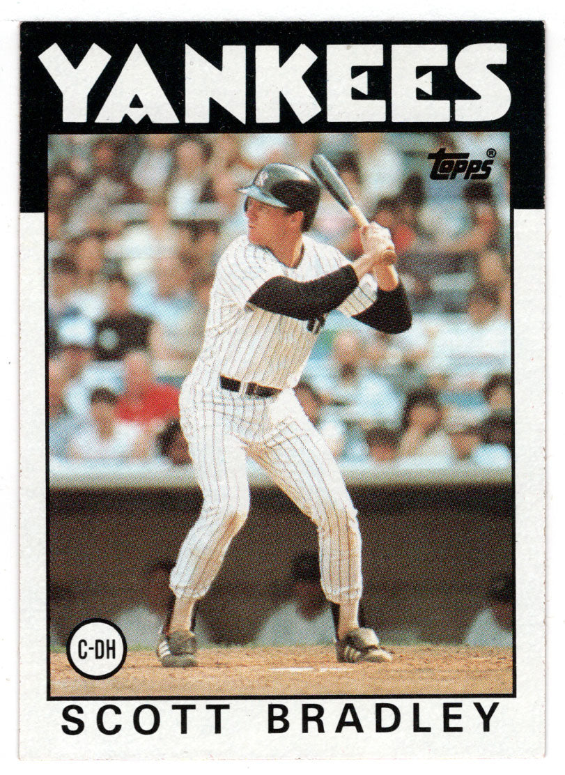 Scott Bradley - New York Yankees (MLB Baseball Card) 1986 Topps # 481 Mint