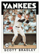 Scott Bradley - New York Yankees (MLB Baseball Card) 1986 Topps # 481 Mint
