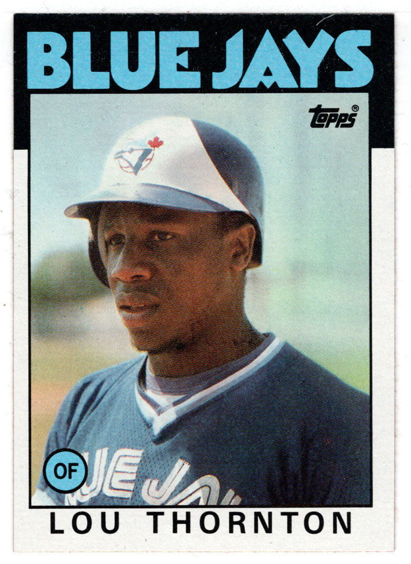 Lou Thornton RC - Toronto Blue Jays (MLB Baseball Card) 1986 Topps # 488 Mint
