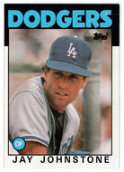 Jay Johnstone - Los Angeles Dodgers (MLB Baseball Card) 1986 Topps # 496 Mint