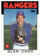Glen Cook RC - Texas Rangers (MLB Baseball Card) 1986 Topps # 502 Mint