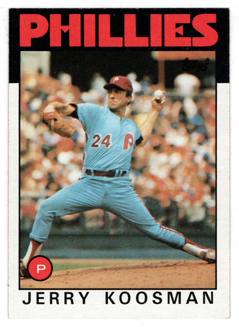 Jerry Koosman - Philadelphia Phillies (MLB Baseball Card) 1986 Topps # 505 Mint