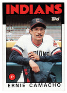 Ernie Camacho - Cleveland Indians (MLB Baseball Card) 1986 Topps # 509 Mint