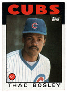 Thad Bosley - Chicago Cubs (MLB Baseball Card) 1986 Topps # 512 Mint
