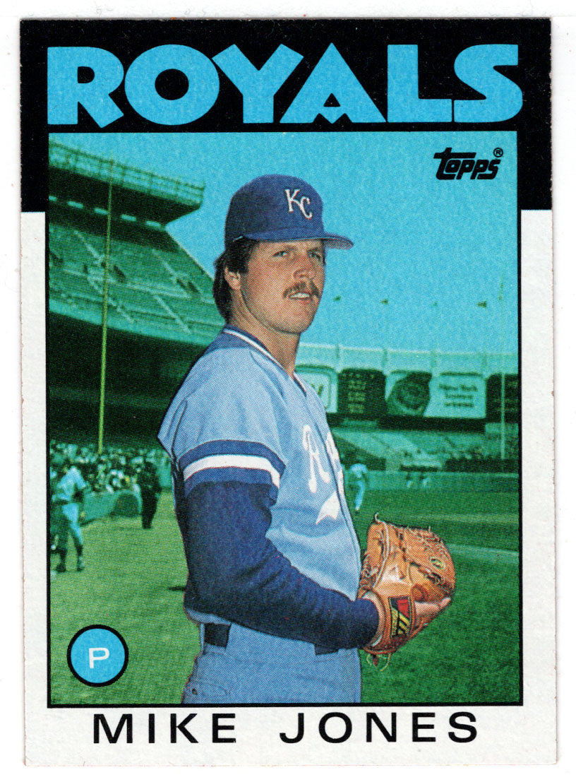 Mike Jones - Kansas City Royals (MLB Baseball Card) 1986 Topps # 514 Mint