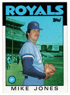 Mike Jones - Kansas City Royals (MLB Baseball Card) 1986 Topps # 514 Mint