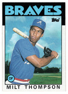 Milt Thompson RC - Atlanta Braves (MLB Baseball Card) 1986 Topps # 517 Mint