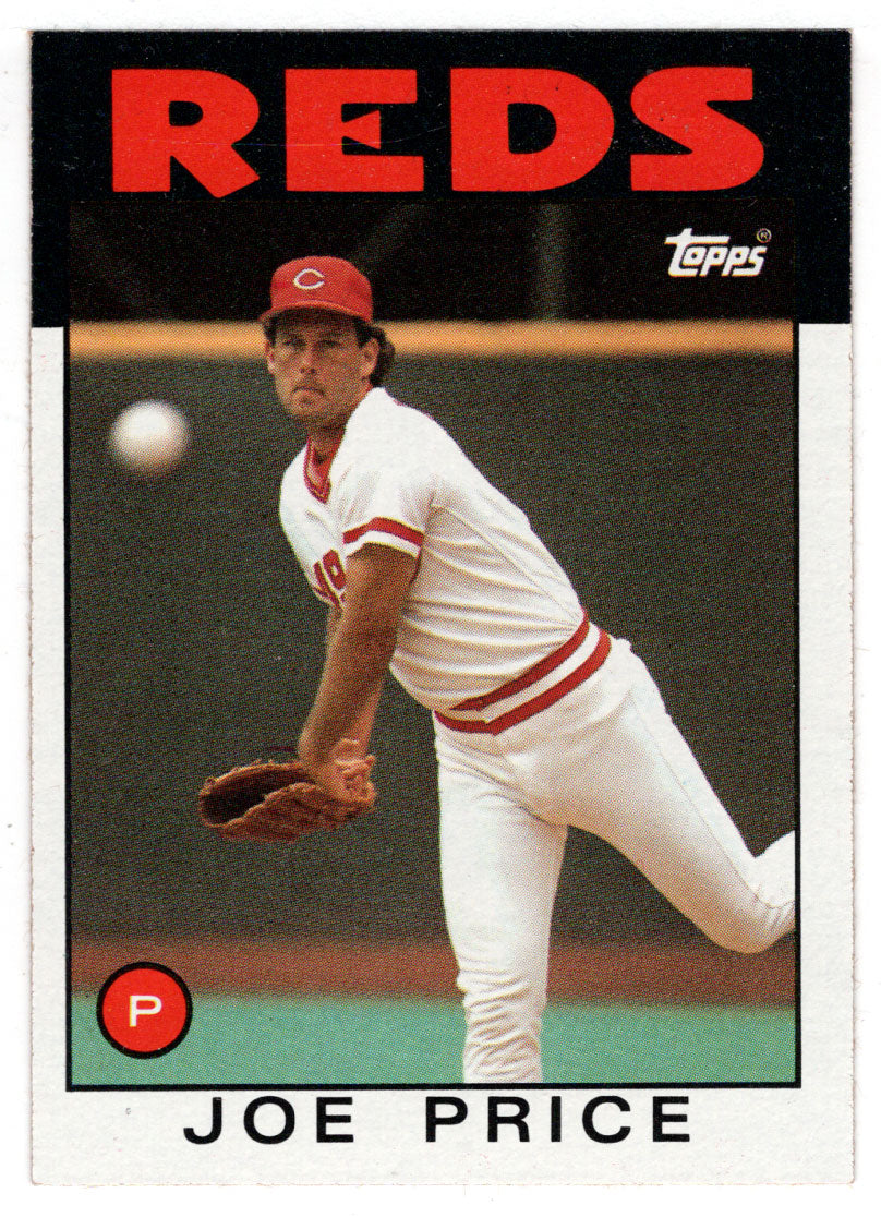 Joe Price - Cincinnati Reds (MLB Baseball Card) 1986 Topps # 523 Mint