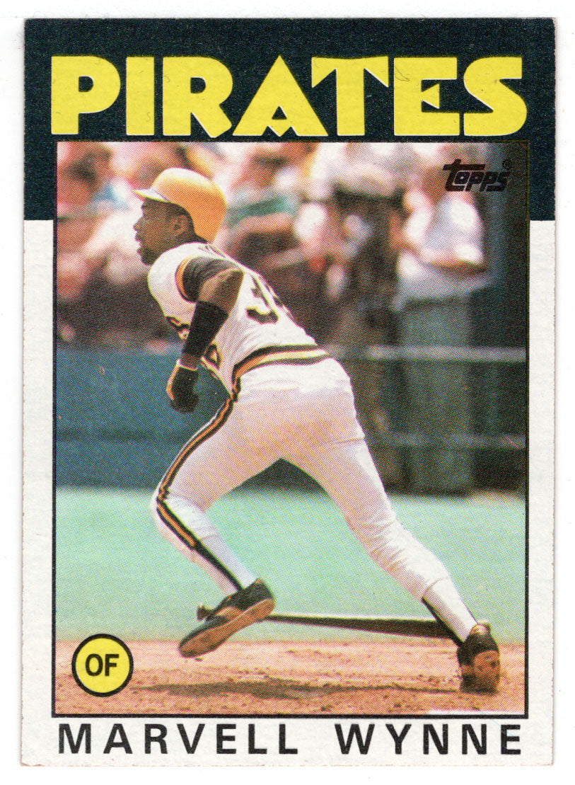 Marvell Wynne - Pittsburgh Pirates (MLB Baseball Card) 1986 Topps # 525 Mint